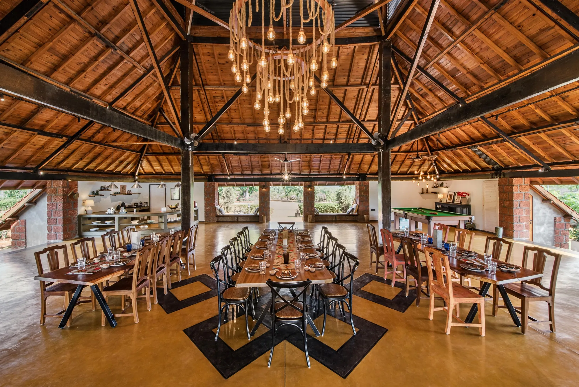 The Nest during the day — bright, open, communal